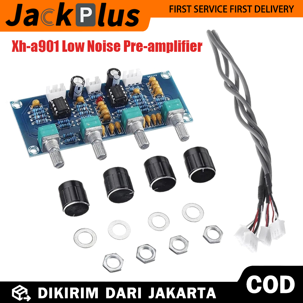 (Dikirim Dari Jakarta) Tone Control Ne5532 Hifi Class D Xha901 Vol Mid