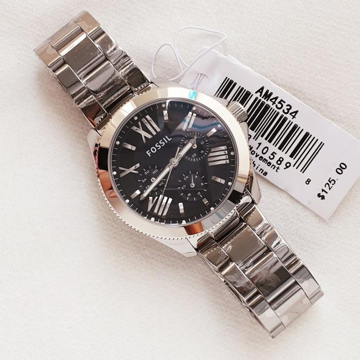 Jam Tangan Wanita Merk Fossil AM 4534 / AM4534 S.Steel Free Yes