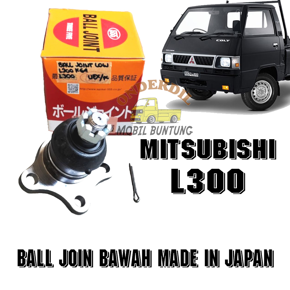 Par De Rótulas Inferiores (Ball Joint) Para Mitsubishi L300 (1986-2006) – Motaquip – Eje Delantero