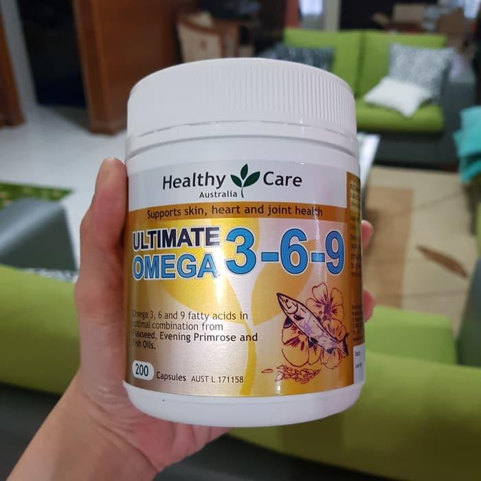 healthy care ultimate omega 3 6 9 200 caps myprotein omega 369 | Lazada  Indonesia