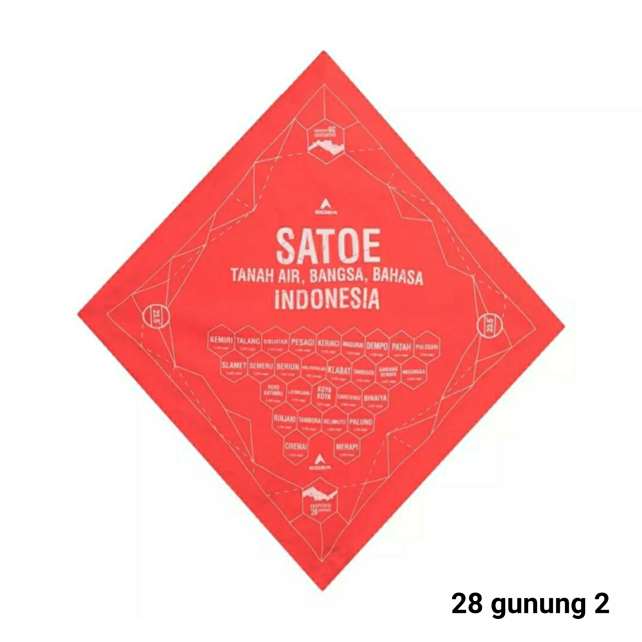 Bandana Slayer Eiger OriginaI Ekspedisi 28 Gunung Multifunction