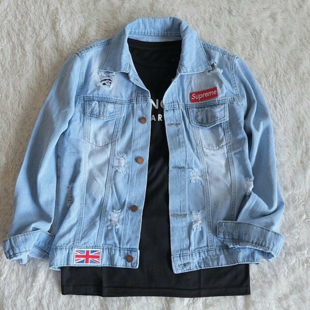 Supreme jacket jeans Clearance