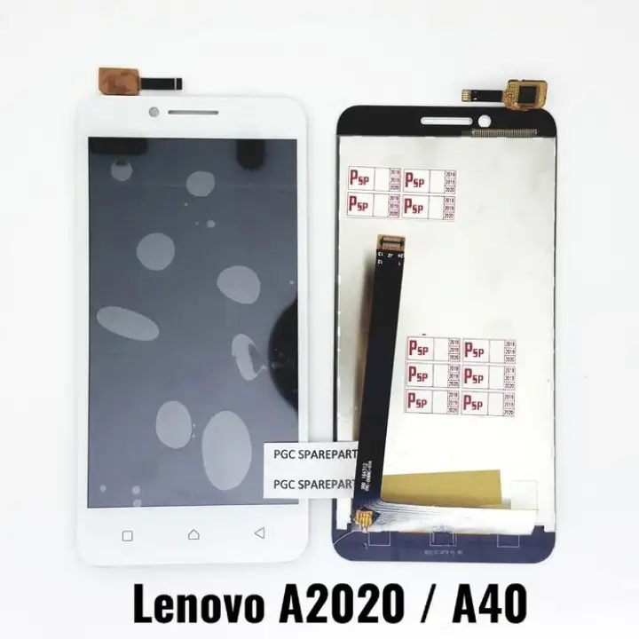 Original Oem Lcd Touchscreen Fullset Lenovo A2020 A2020a40 Vibe C Putih Lazada Indonesia