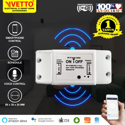 VETTO Smart BREAKER ON OFF Switch Wireless IoT Home Automation