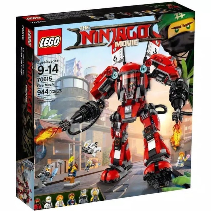 lego ninjago mech sets