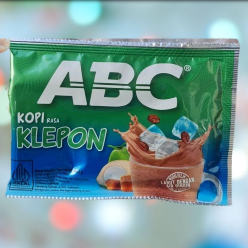 KOPI ABC RASA KLEPON KEMASAN RENCENG ISI 10 SACHET Lazada Indonesia