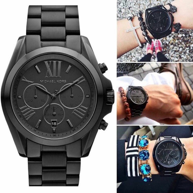 michael kors watch black - Membeli 