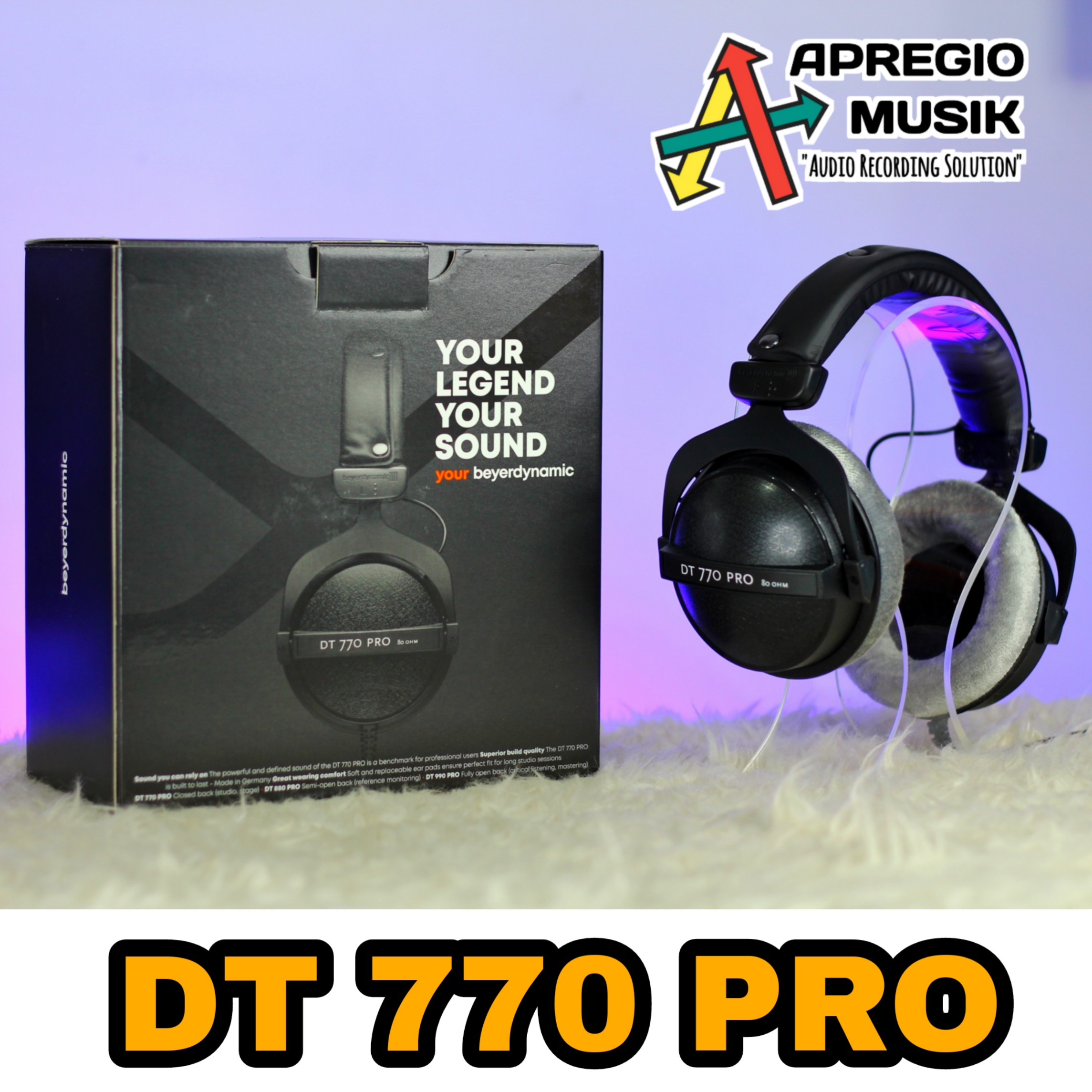 Beyerdynamic DT770 Pro DT 770 PRO Profesional Studio Headphone | Lazada ...