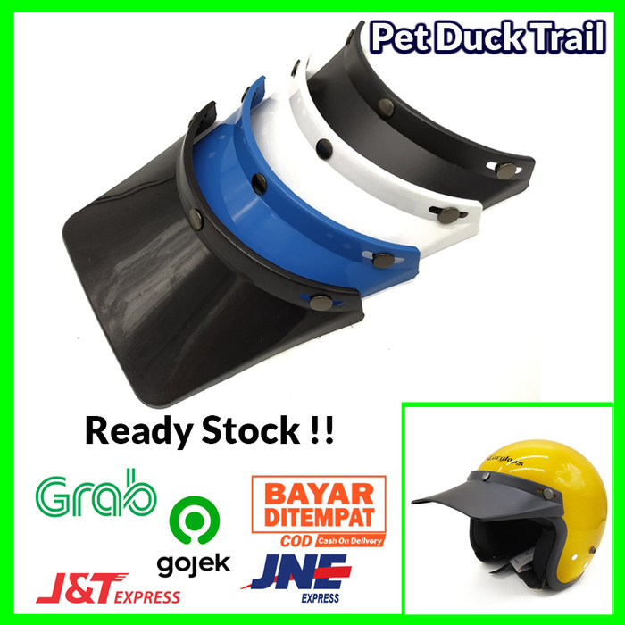 Pet Duck Trail Helm Retro ( Topi Helm 