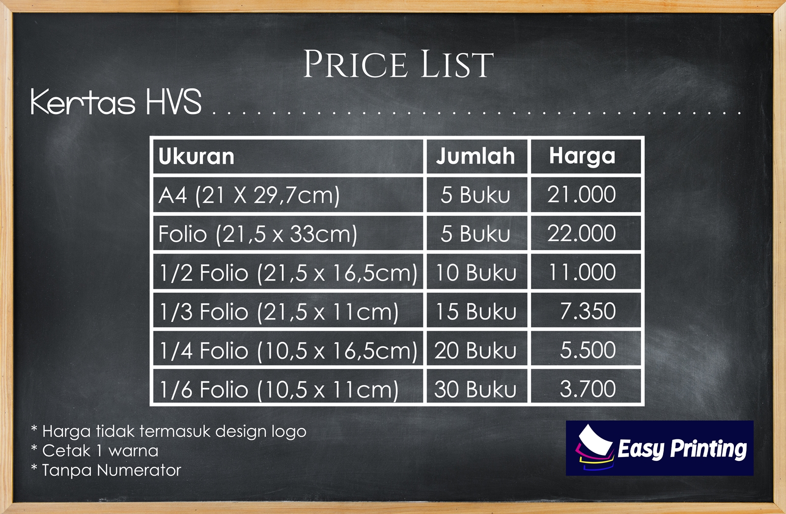 Cetak Custom Form Invoice Kop Surat Ukuran 21 5 X 33cm F4 Kertas Hvs 70gr Lazada Indonesia