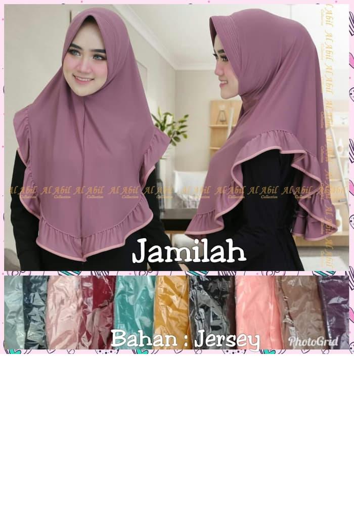 hijab instan jamilah Daily jilbab kerudung daili bergo ped pad murah