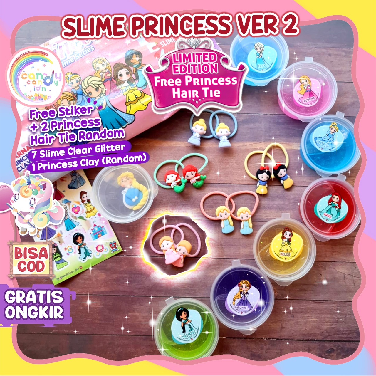 Slime princess +clay by kado.idn | Lazada Indonesia