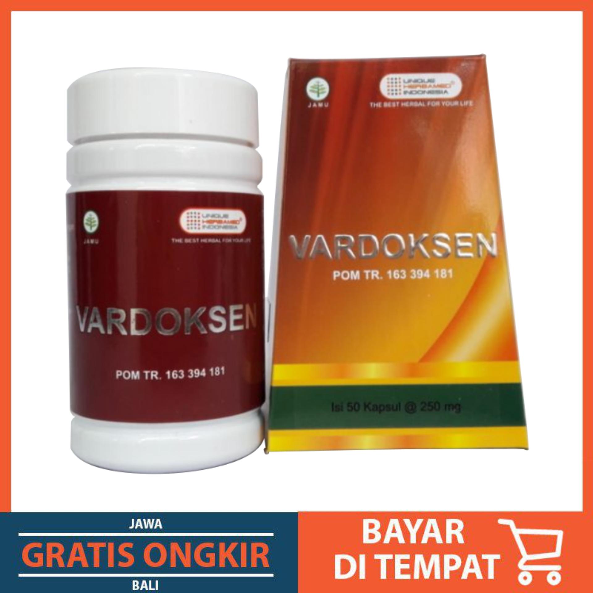 HERBAMED VARDOKSEN KAPSUL ORIGINAL - Obat Herbal Alami Penyakit Varises Perawatan Kesehatan Kaki Alami - Untuk Keloid Bekas Luka Scar Dermatix di Wajah Kecantikan Tubuh Badan - Bukan Salep Cream Krim Stocking Varikosette