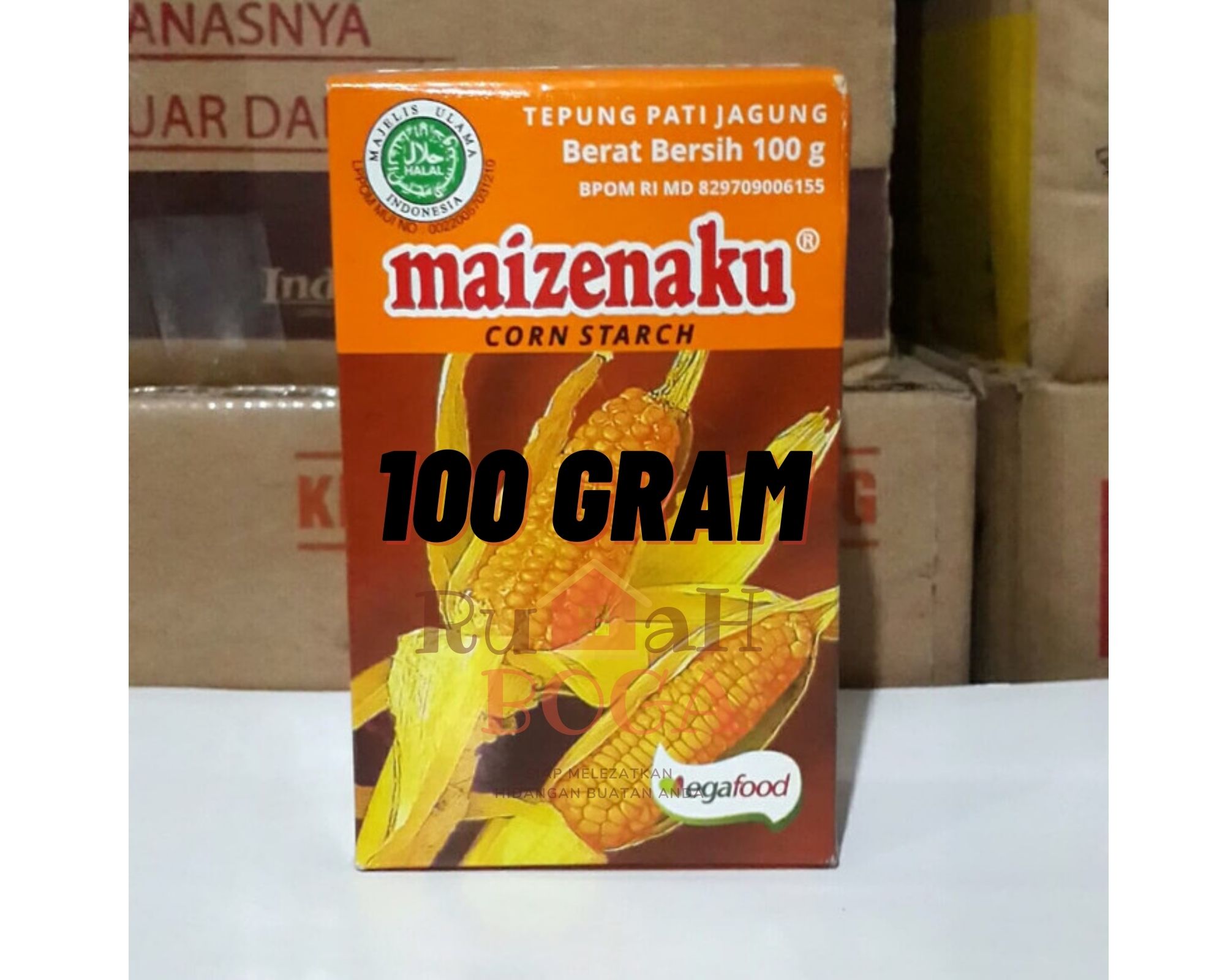 Maizena Kcal Per 100 Gram