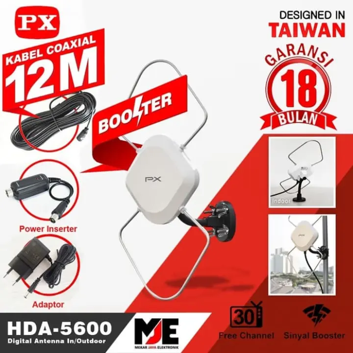 Turun Harga Antena Tv Indoor Outdoor Px Hda 5600 Sama Dengan 5000 Lazada Indonesia