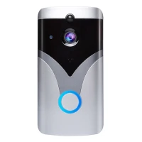 Wireless Doorbell Camera with Free Cloud Storage HD WiFi Doorbell IP66 Waterproof Operated Motion Detector Audio&Speaker Night Vision for iOS&Android Video Doorbell Chime Wireless Doorbell Camera with Free Cloud Storage HD WiFi Doorbell IP66 Waterproof Operated Motion Detector Audio&Speaker Night Vision for iOS&Android Video Doorbell Chime
