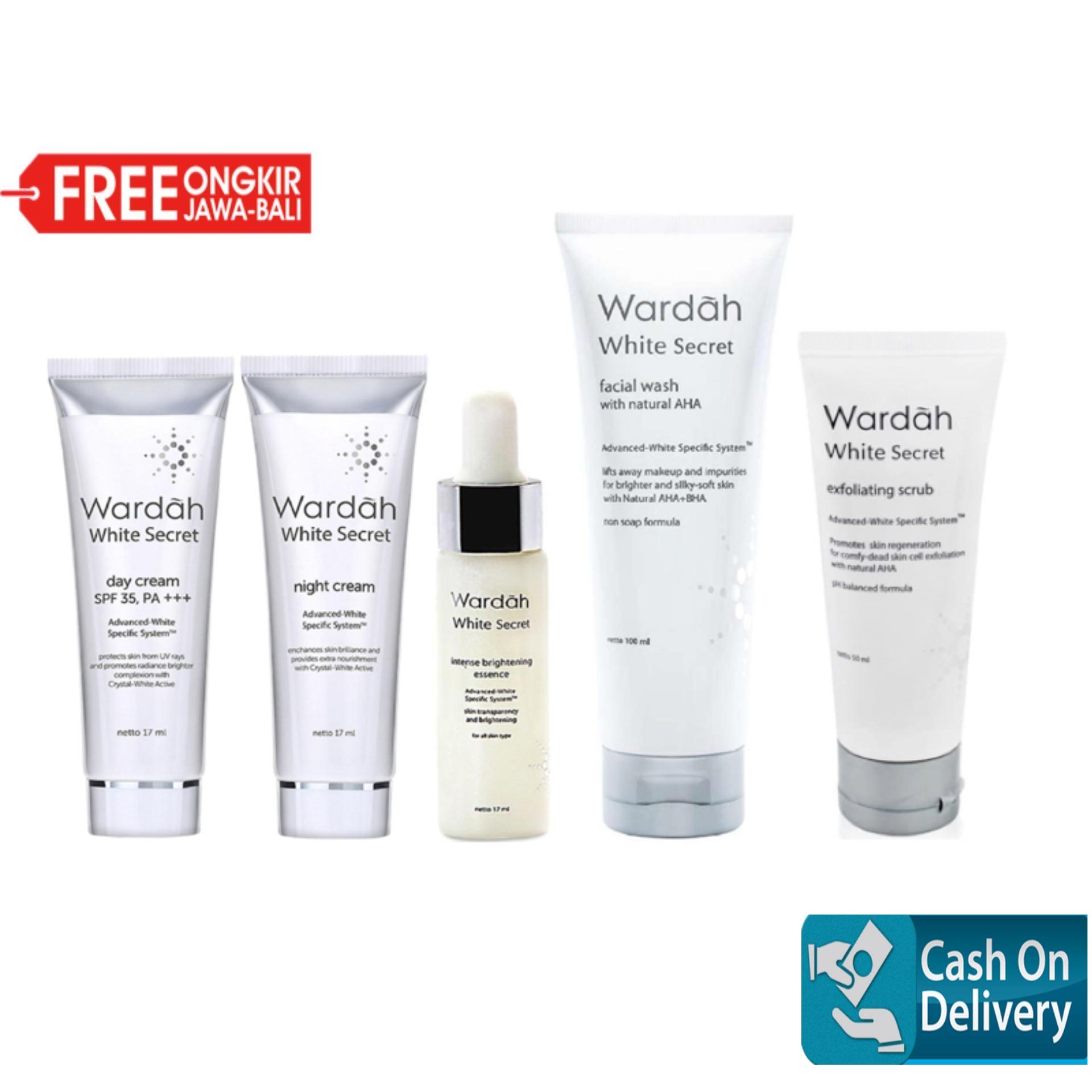Paket Komplit Wardah White Secret Series - 5 Produk
