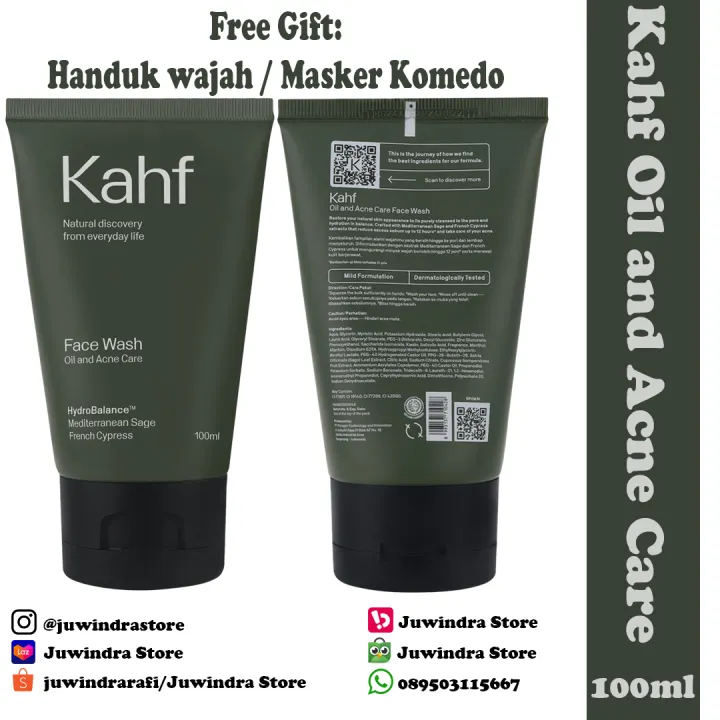 kahf face wash