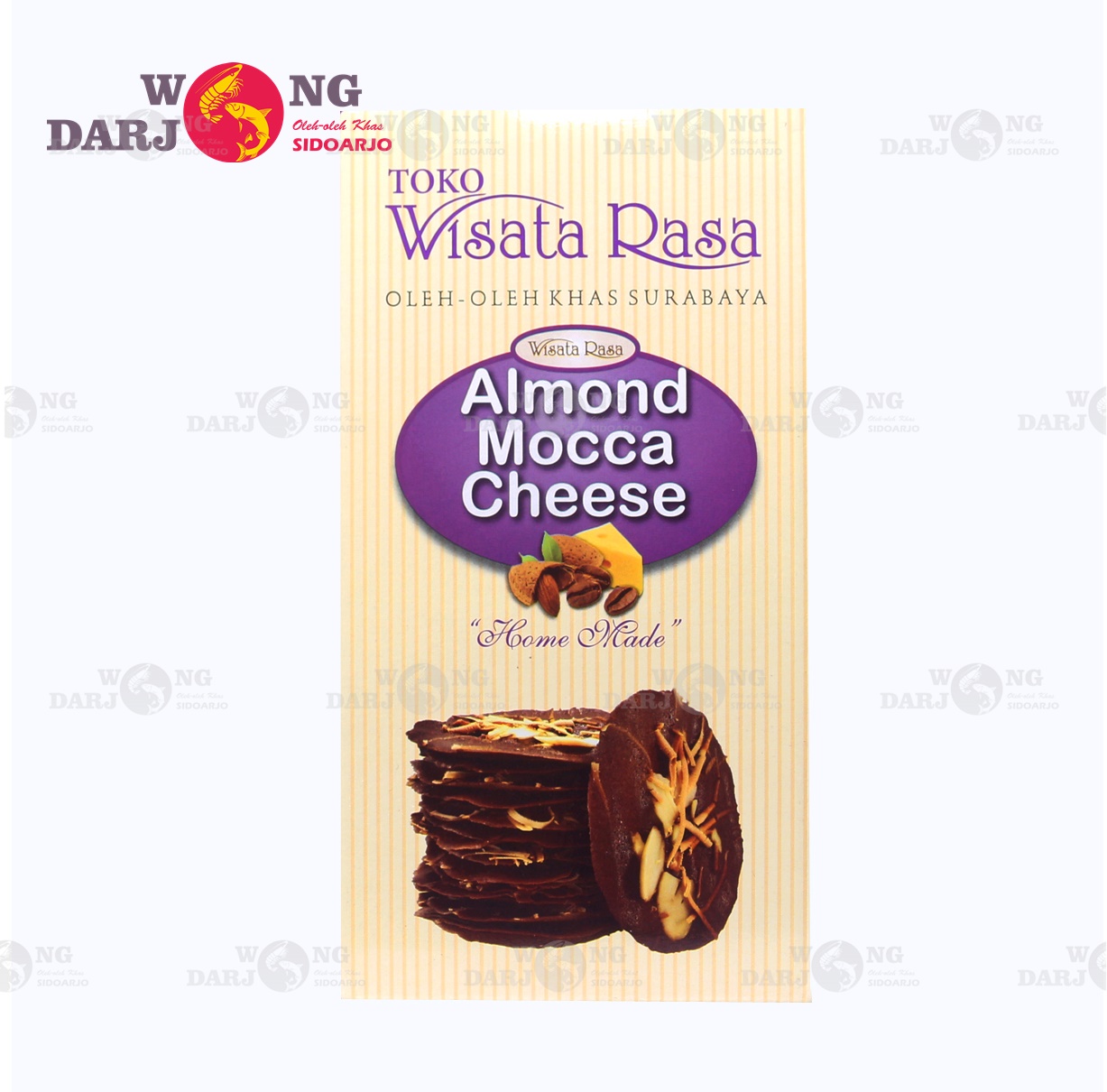 Alomond Crispy Mocca Cheese Wisata Rasa Alomond Crispy Mocca Cheese 120gr Termurah