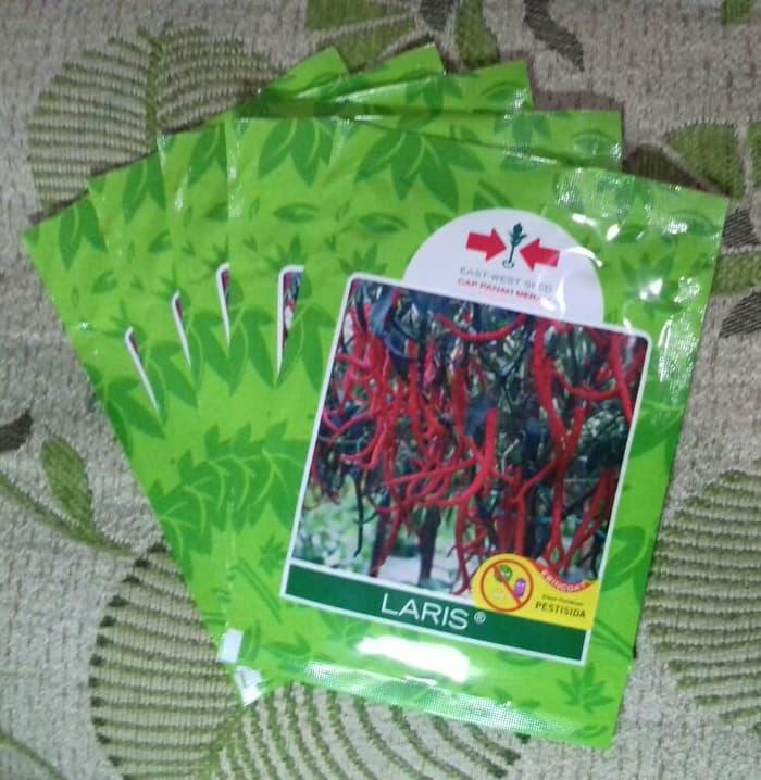 Benih Bibit Cabe LARIS Cabai Keriting cap Panah Merah, kemasan asli