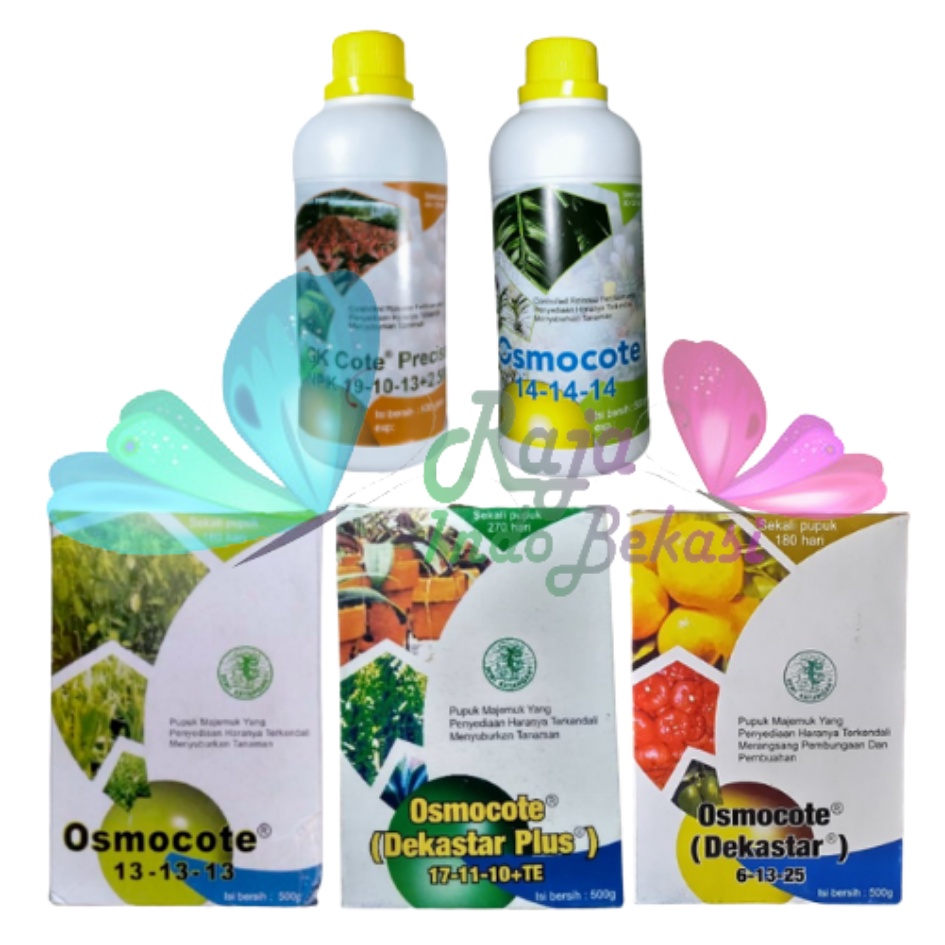 Pupuk Osmocote Dekastar Plus 500 Gram Kemasan Pabrik Dekastar 13 13 13