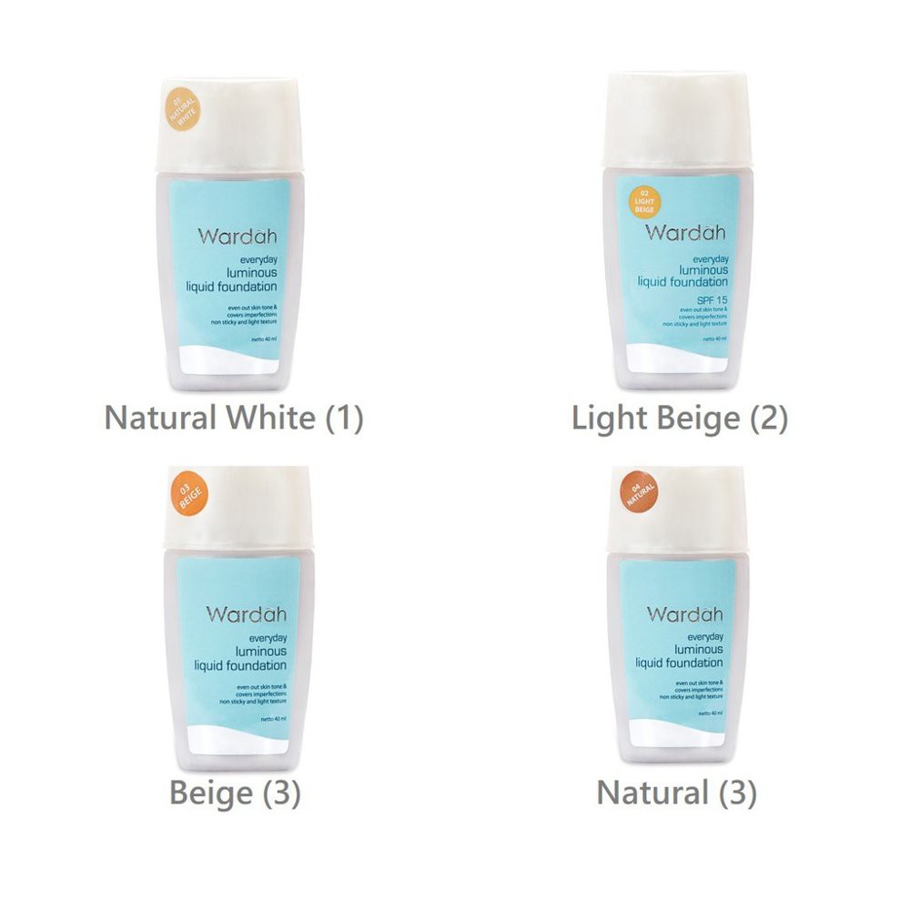 wardah foundation luminous