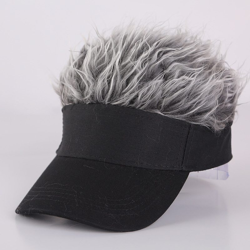 TSE Man Wig Melon Cap Men And Women Hip Hop Caps Landlord Hat Cotton Brim SW23
