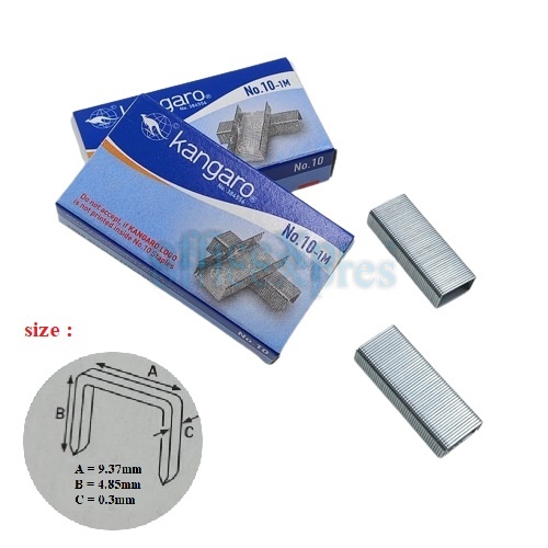 KOREAN STAPLER ISI STAPLES KECIL ISI HEKTER ISI JEPRETAS STAPES NO 10