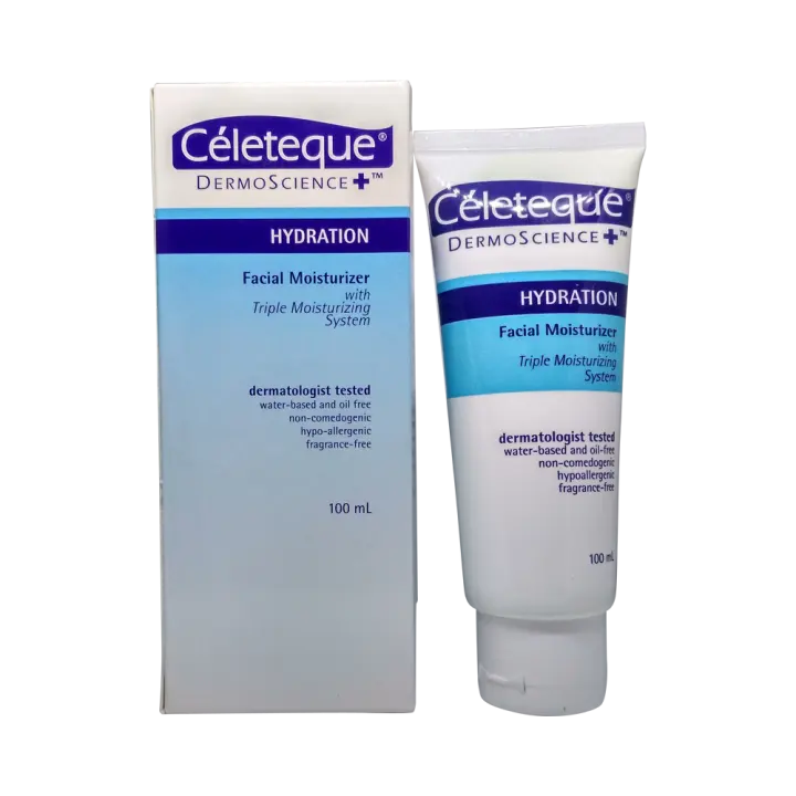 celeteque water based moisturizer