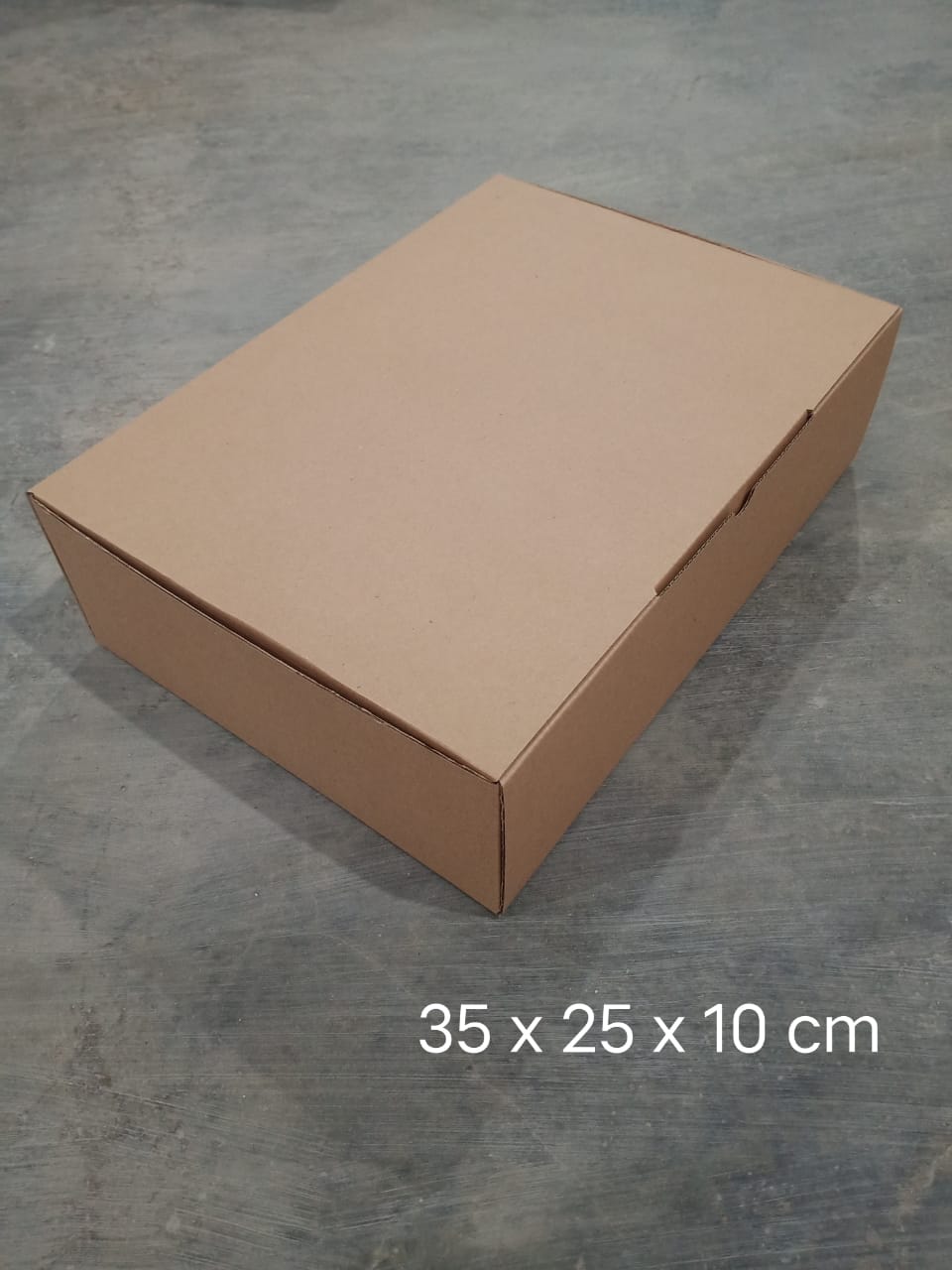  satuan kardus 35 x 25 x 10 cm die cut kotak kue tart aksesoris dll