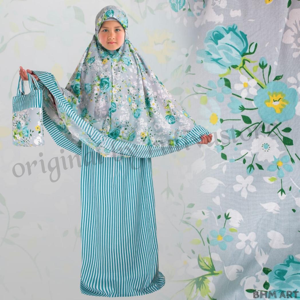 RUVAGO COD BAYAR DITEMPAT mukena anak KATUN JEPANG MUKENA ANAK TANGGUNG FREE TAS PERALATAN SHOLAT ANAK CEWE