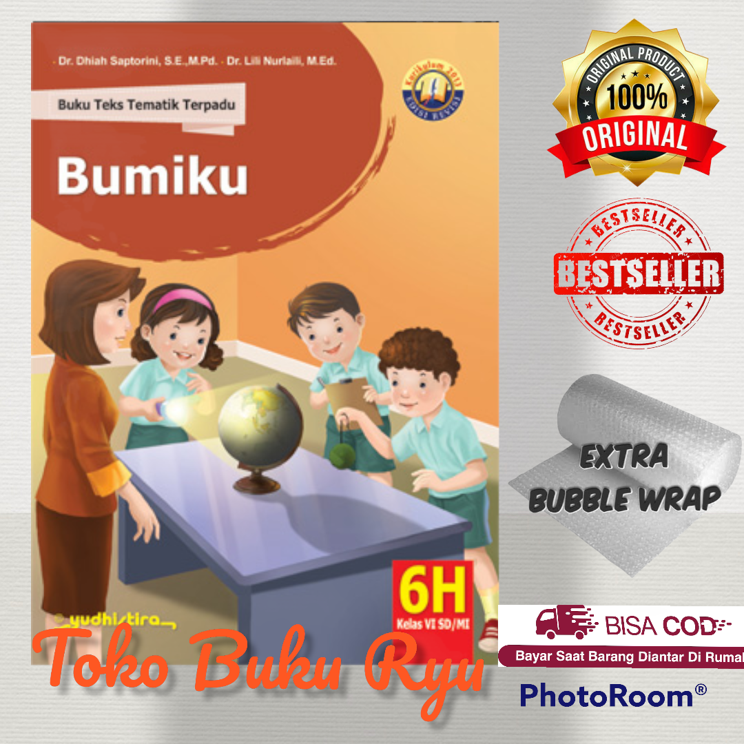 Buku Tematik Terpadu 6H Kelas 6 SD K13 Yudhistira | Lazada Indonesia