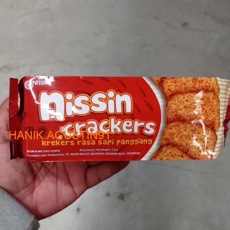Nissin Crackers Rasa Sapi Panggang 115 gr Lazada Indonesia