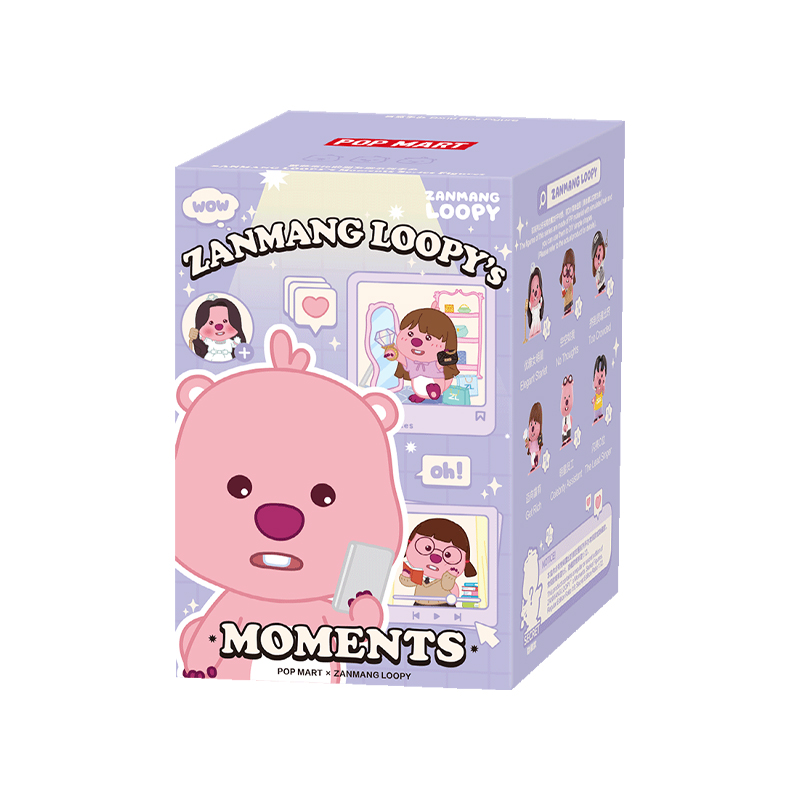 POP MART ZANMANG LOOPY's Moments Series Figures Mystery Box 1PC/6PCS POPMART Blind Box Limited to 2pcs per order - 26