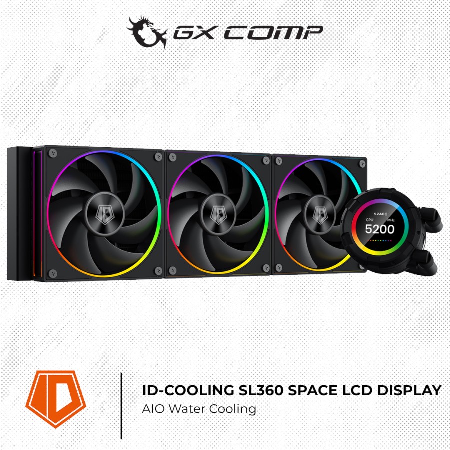 ID-COOLING SL360 SPACE AIO Water Cooling SL 360 Lazada Indonesia