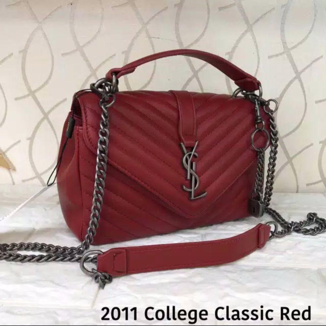 Tas YSL 2011 College Classic Bahan Super Bagus & Kokoh