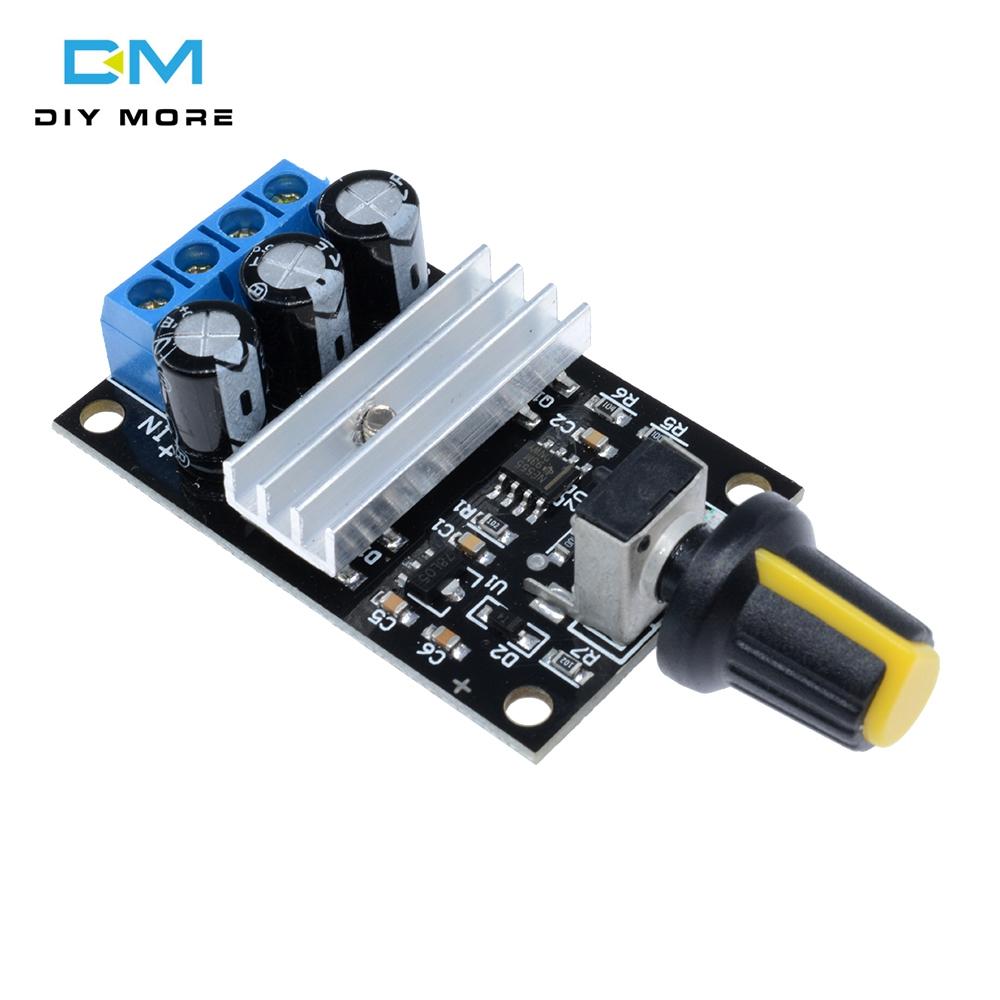 PWM DC 3A 6V 12V 24V 28V Motor Speed Control Switch Controller