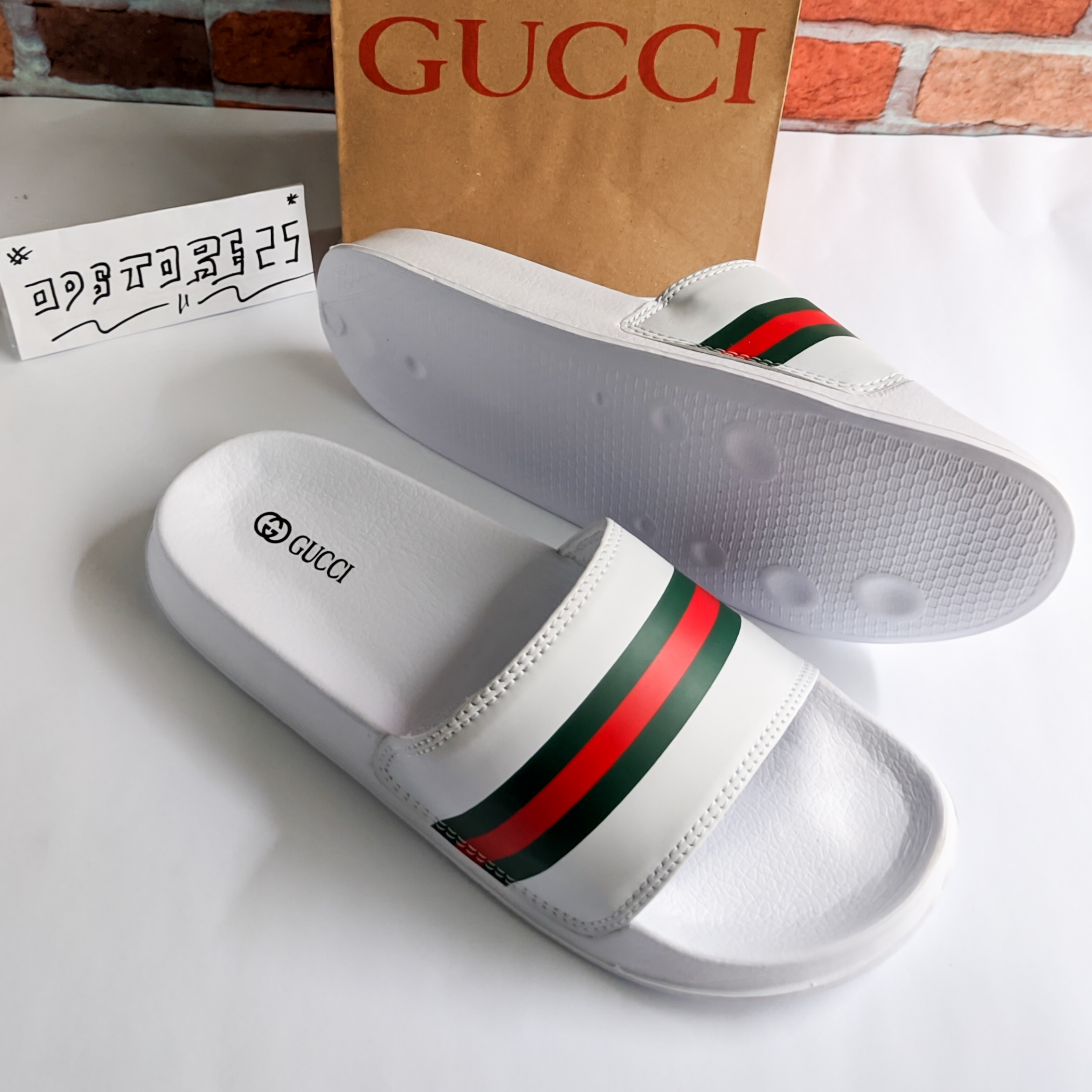 Sandal 2024 merk gucci