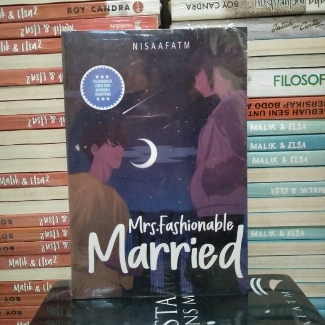Novel Wattpad Mrs Fashionable Married Nisaafatm Lazada Indonesia