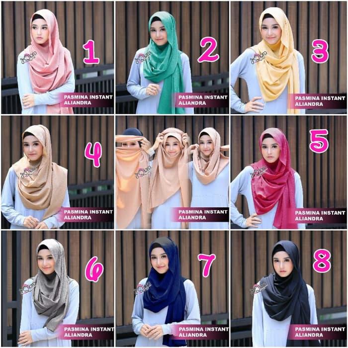 Jilbab Pasmina Instan Aliandra Dqiara hijab
