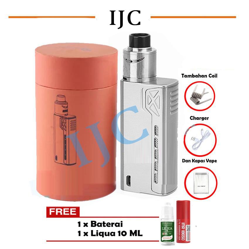IJC - Rokok Elektrik TLA / Rokok Elektrik Vape Vapor Paket Siap Ngebul Lengkap TLA + Free Kabel Baterai Dan Liquid IJC - Rokok Elektrik TLA / Rokok Elektrik Vape Vapor Paket Siap Ngebul Lengkap TLA + Free Kabel Baterai Dan Liquid