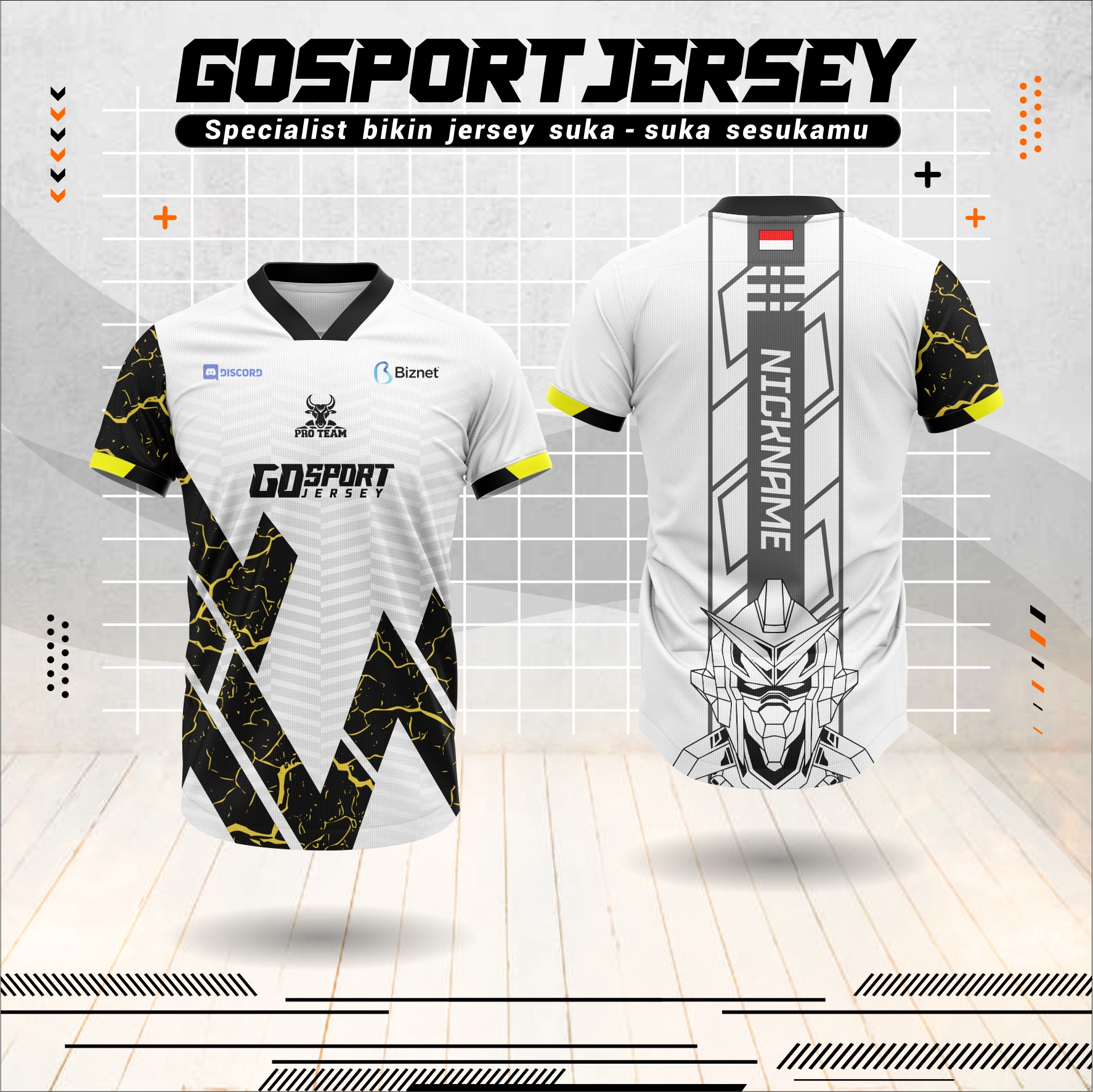 Esport Contoh Jersey Pubg BAJU KAOS JERSEY GAMING ESPORT PREDATOR
