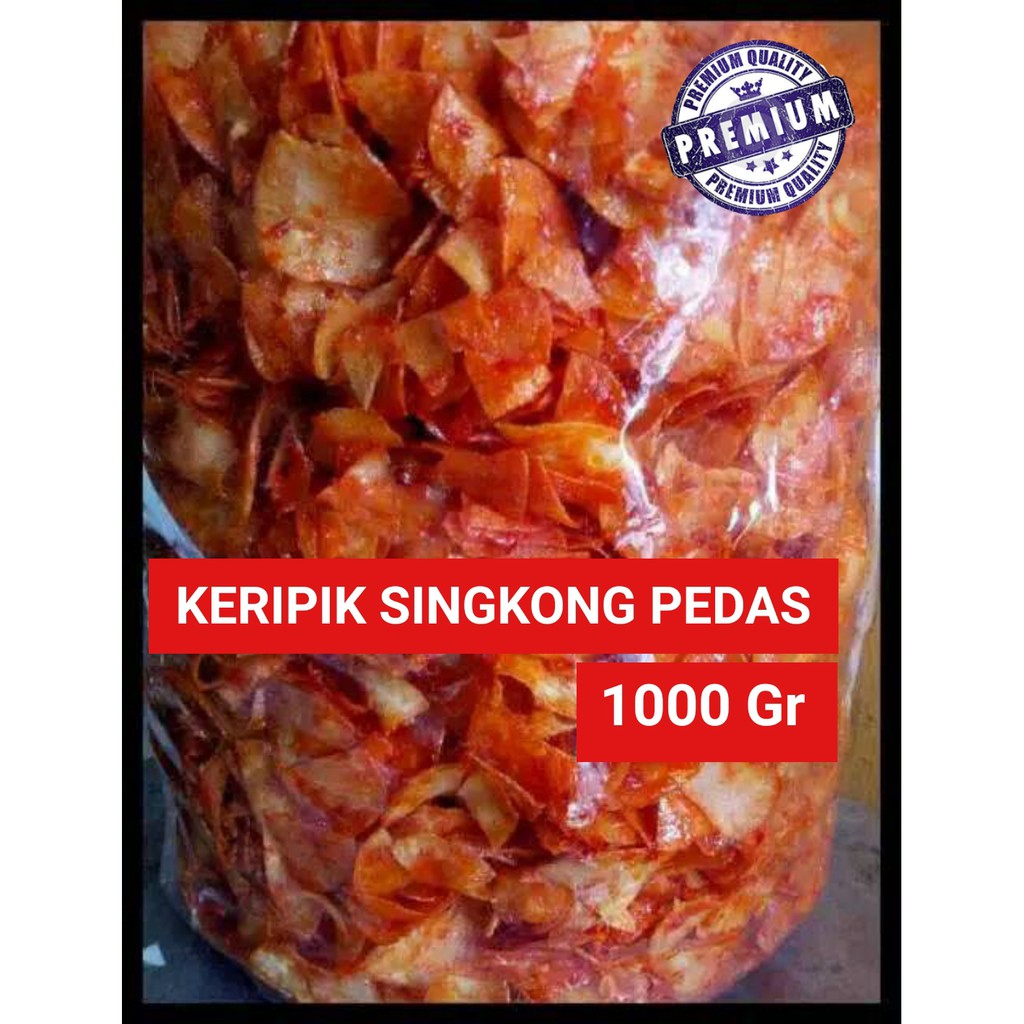 Keripik Singkong Pedas Balado 1 Kg Keripik Balado Keripik Sanjay