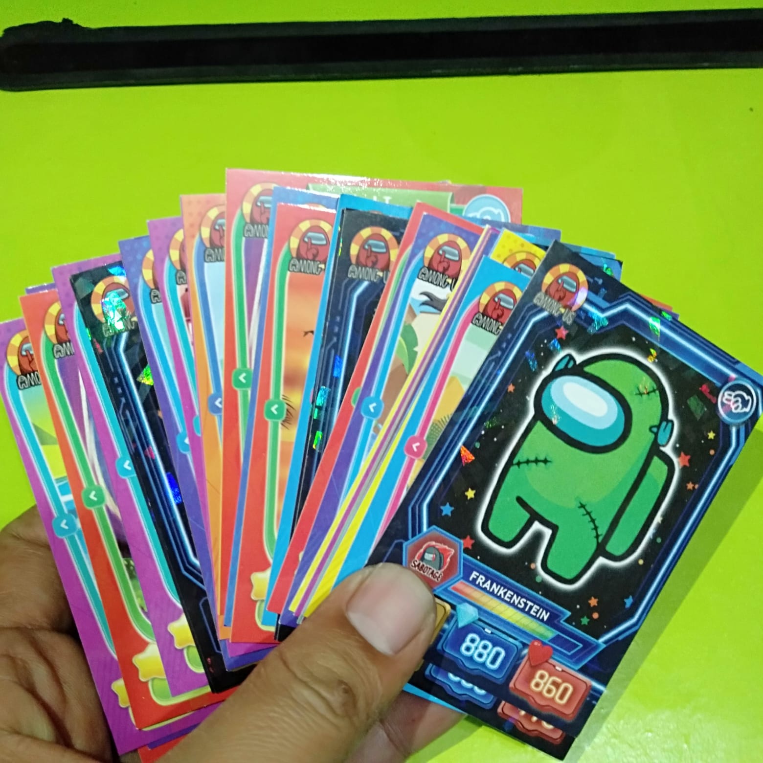 1 Pack kartu among us isi 30 kartu Mainan trading card among us ...