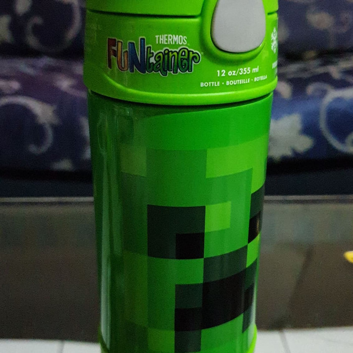 Bayar Di Tempat Thermos Funtainer Minecraft Limited Lazada Indonesia