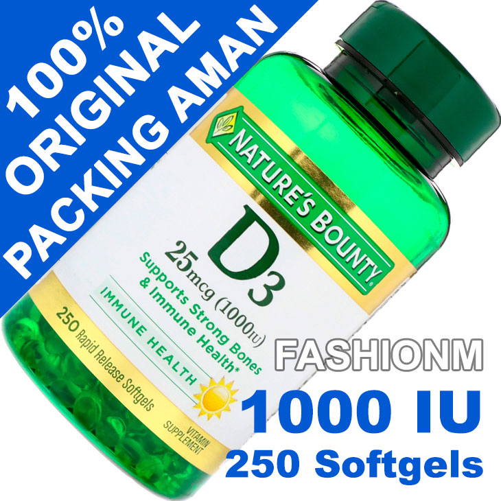 Natures Nature's Bounty Vitamin D3 1000 / 2000 / 5000 / 10000 IU