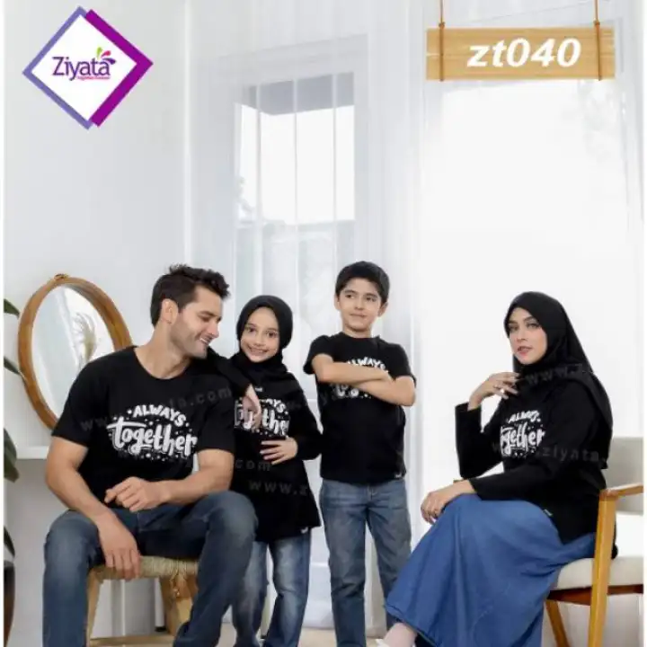 Kaos Couple Keluarga Muslim 100 Ori Cotton Combat Desain Unik Dan Variasi Model 2019 Cewe M Lazada Indonesia