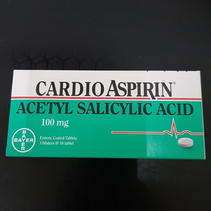 BAYAR DI TEMPAT - Car Dio Aspirin 100mg / 30 Tablet - ackHyauo