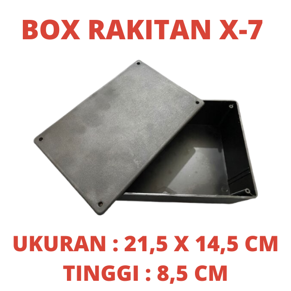 BOX PVC RAKITAN X-7 SERBAGUNA PROJECT RANGKAIAN ELEKTRONIK 