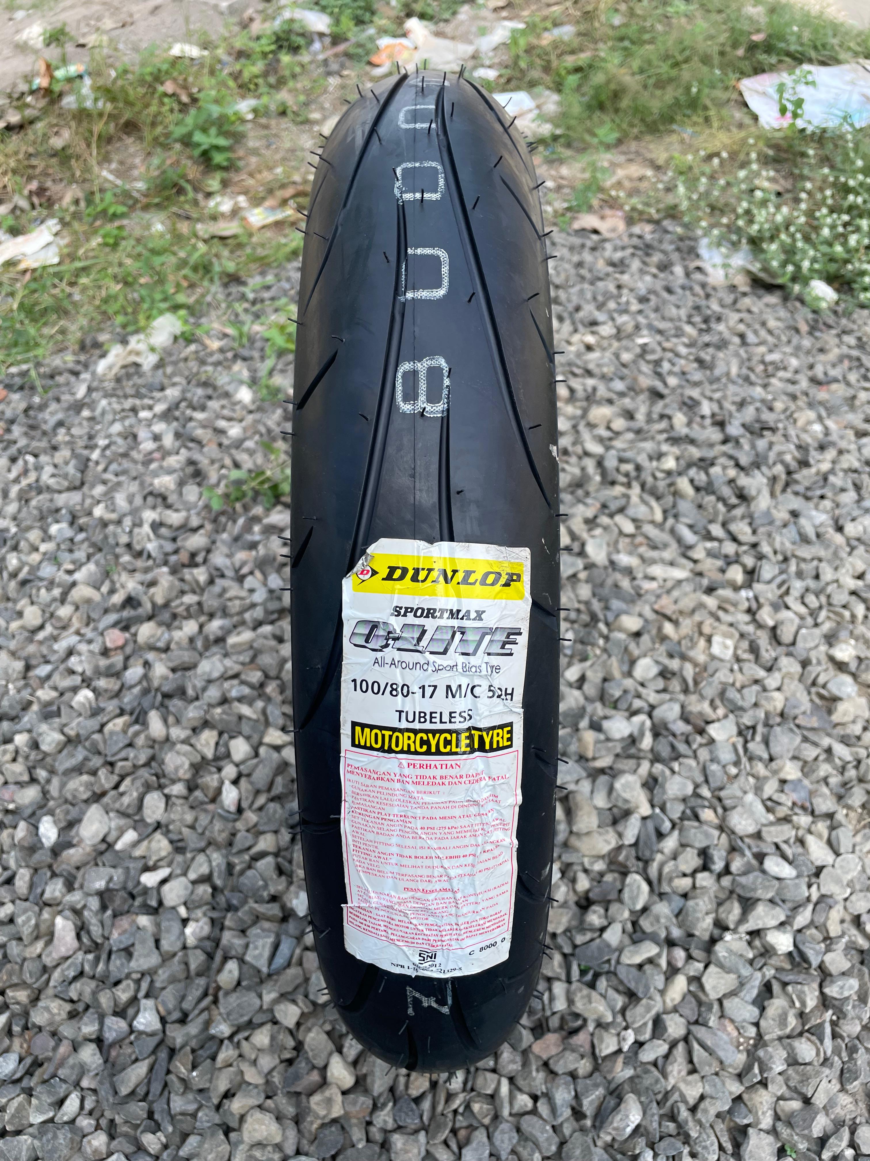 【中古】Q-LITE 100/80-17 130/70-17 ダンロップ SPORTMAX Q-LITE 130/70-17 (バイク用タイヤ) 価格